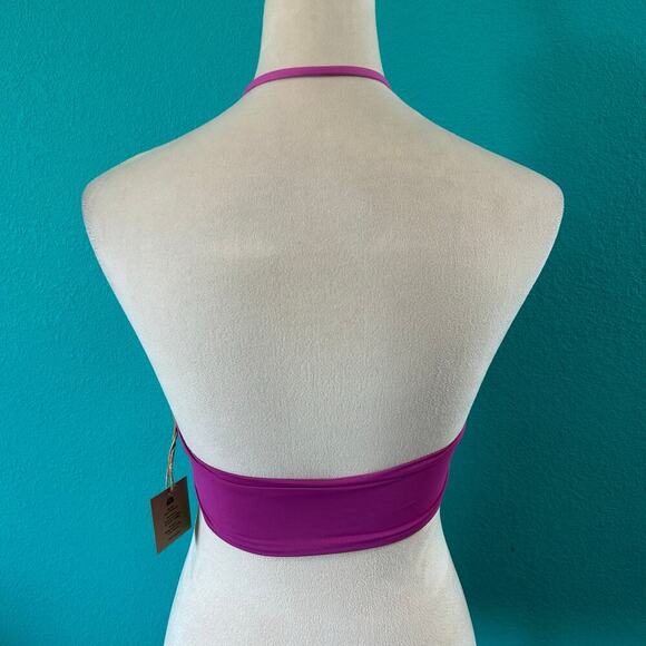 NWT Toast Swim Apex Bikini Top Orchid Purple Swim Beach Surf Size S, M, XL - Picture 3 of 5